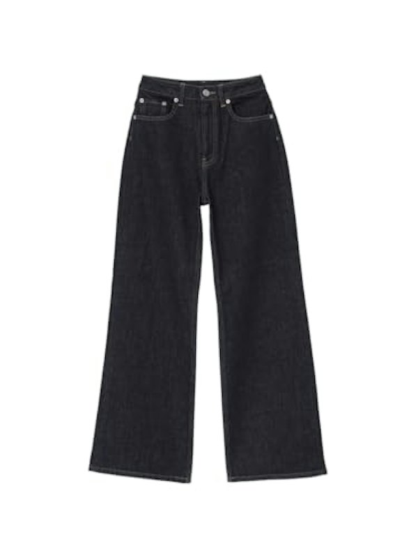 Wide leg denim