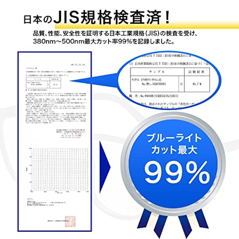 ブルーライトカットメガネ 6