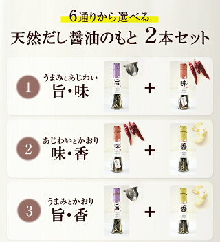 天然だし 醤油のもと 2