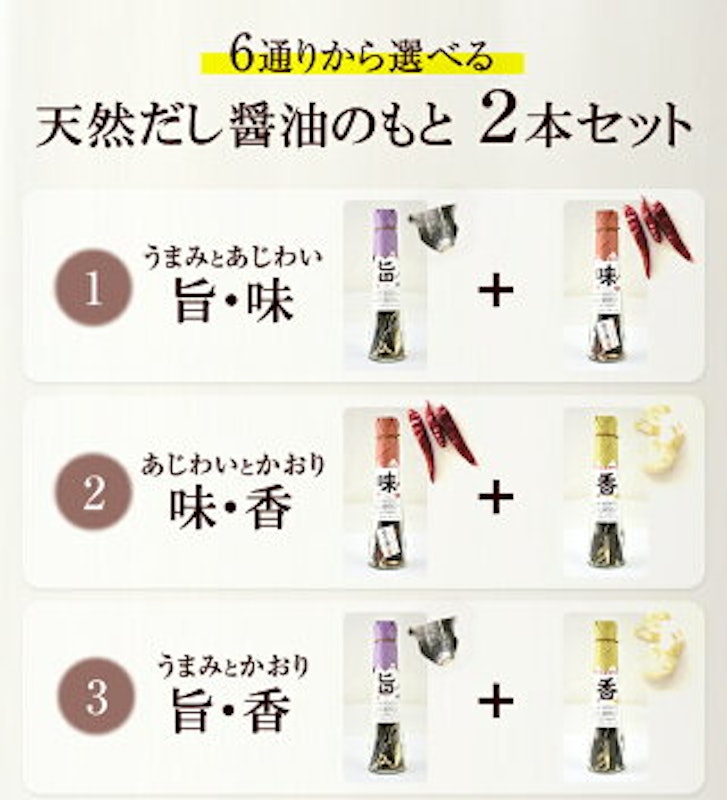 天然だし 醤油のもと 2