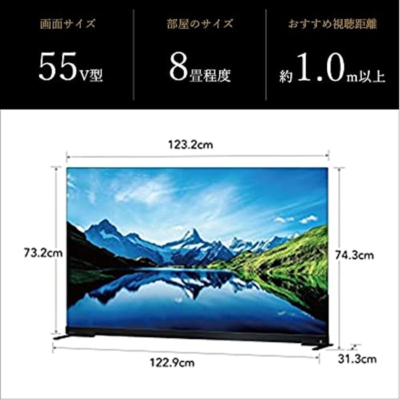 タイムシフトマシン搭載4K有機ELレグザ 2