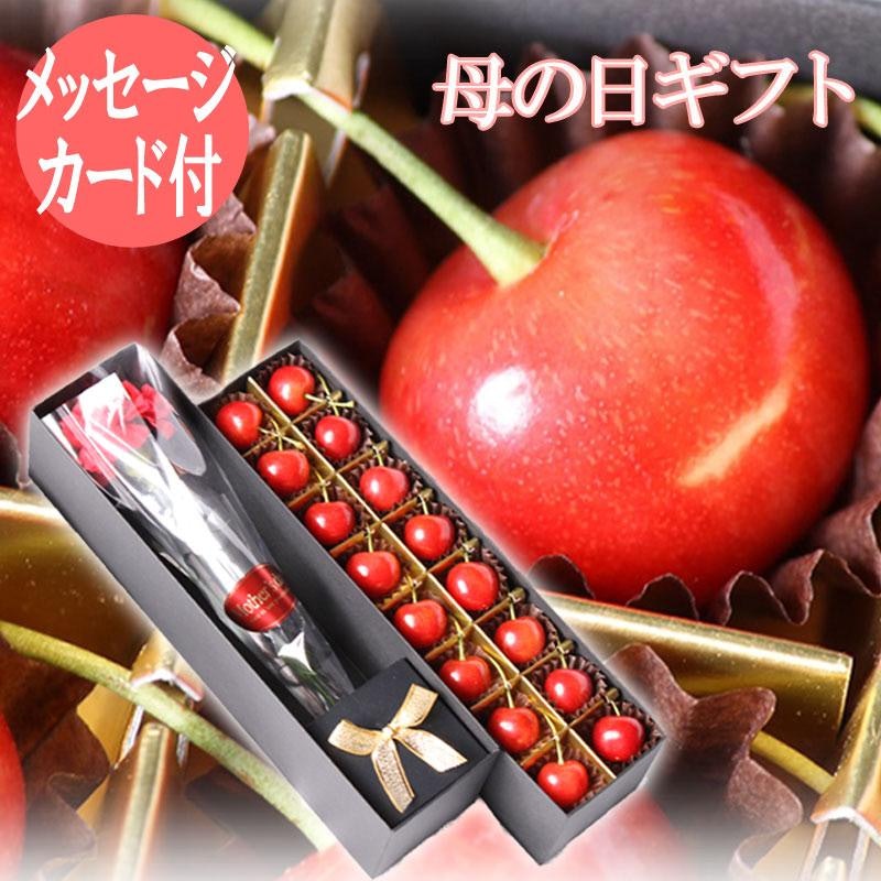 佐藤錦 カーネーション付 1