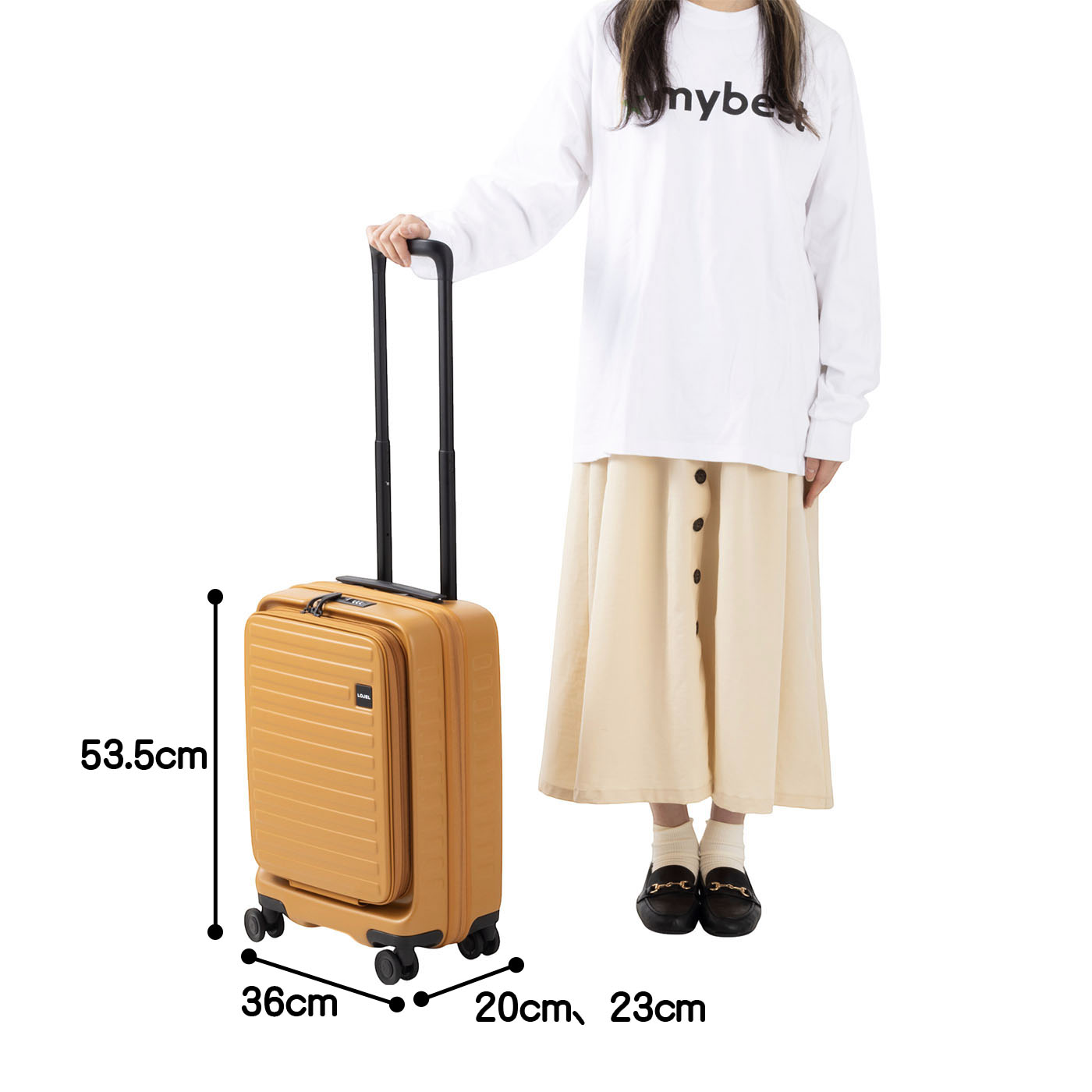 LOJEL Cubo Small Liteを検証レビュー！機内持ち込みスーツ