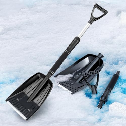 シャベル⭐️組立式⭐️スコップ⭐️最長120cm⭐️車載スコップ⭐️伸縮式 雪かき シャベル おすすめ スコップ 雪かき 120cm スノーショベル