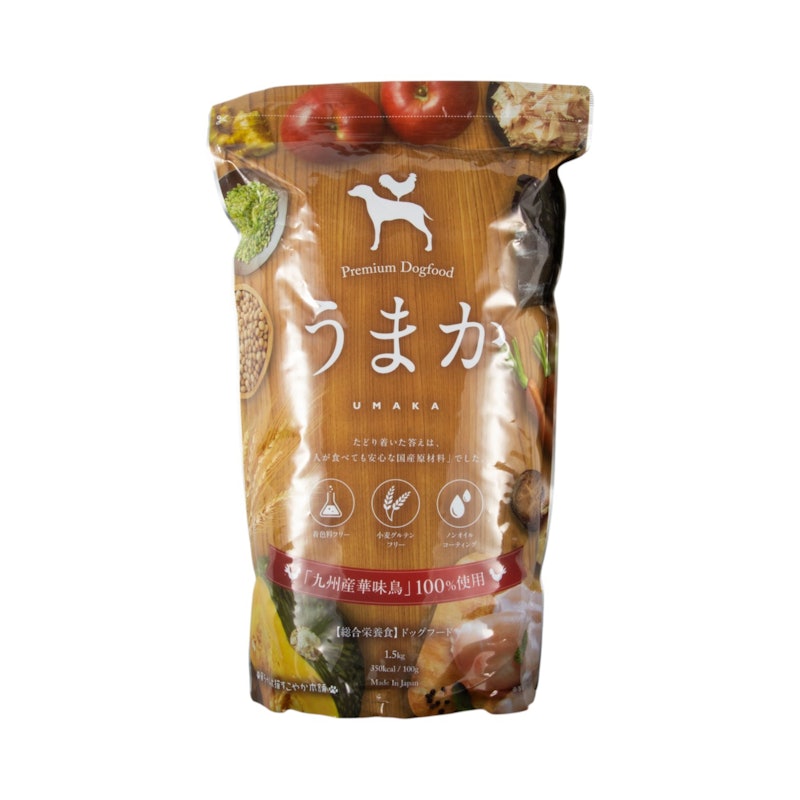 国産プレミアムドッグフード うまか 1