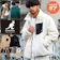 KANGOL ロゴ刺繍入りハイネックジップアップボアジャケット 1