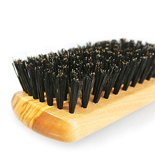 オリーブウッドのヘアーブラシ 3