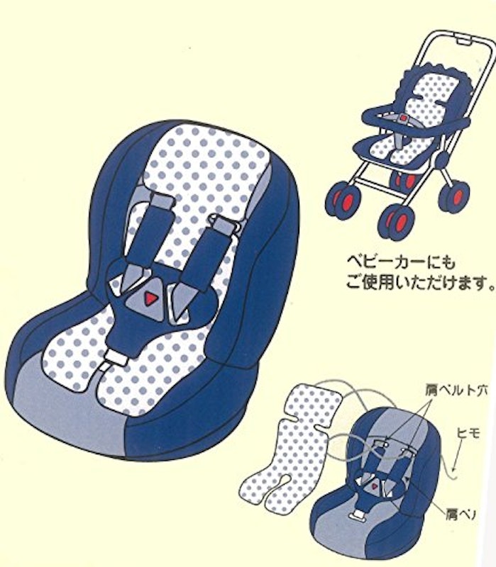 ベビーカー用汗取りシート 9
