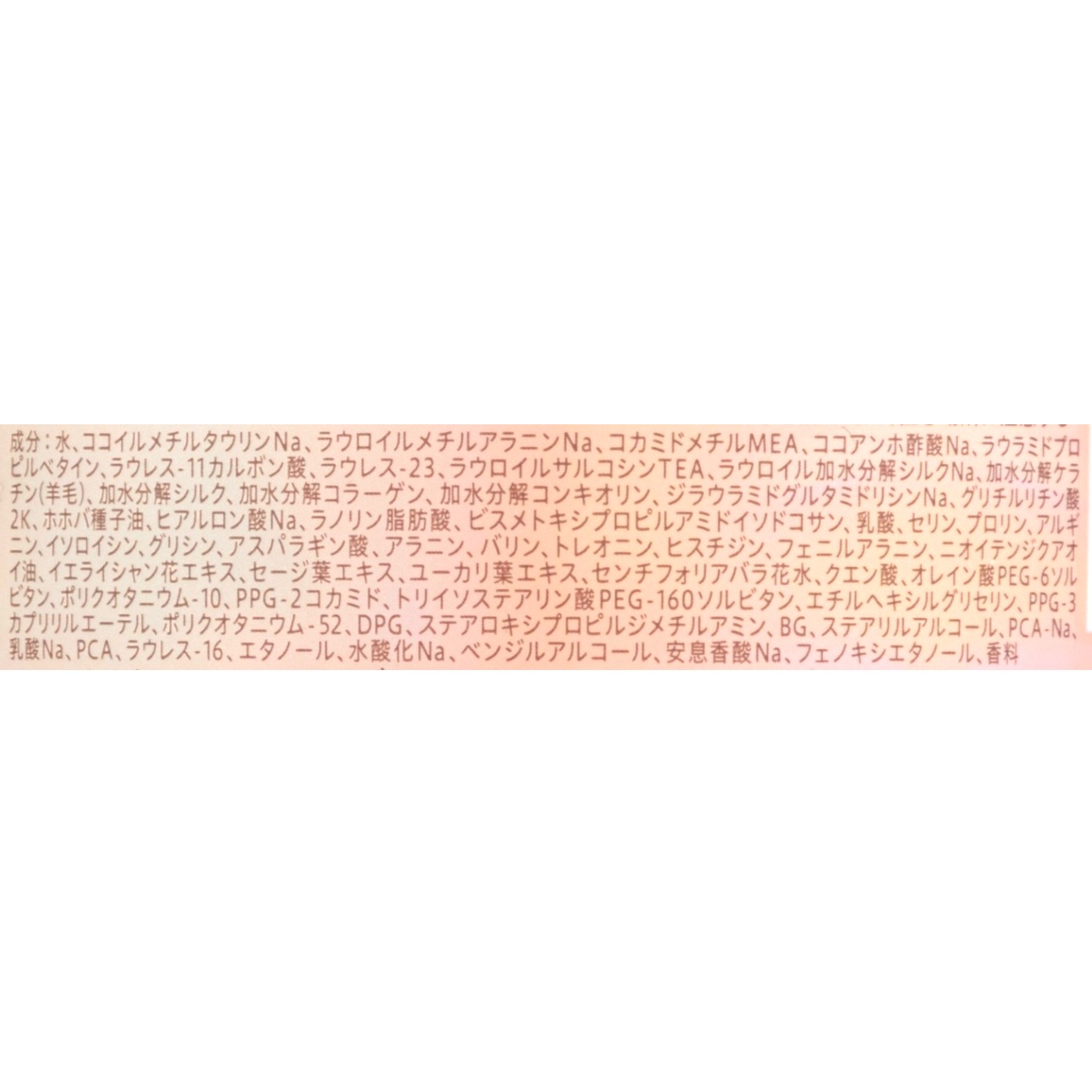 モイストシャンプー 2
