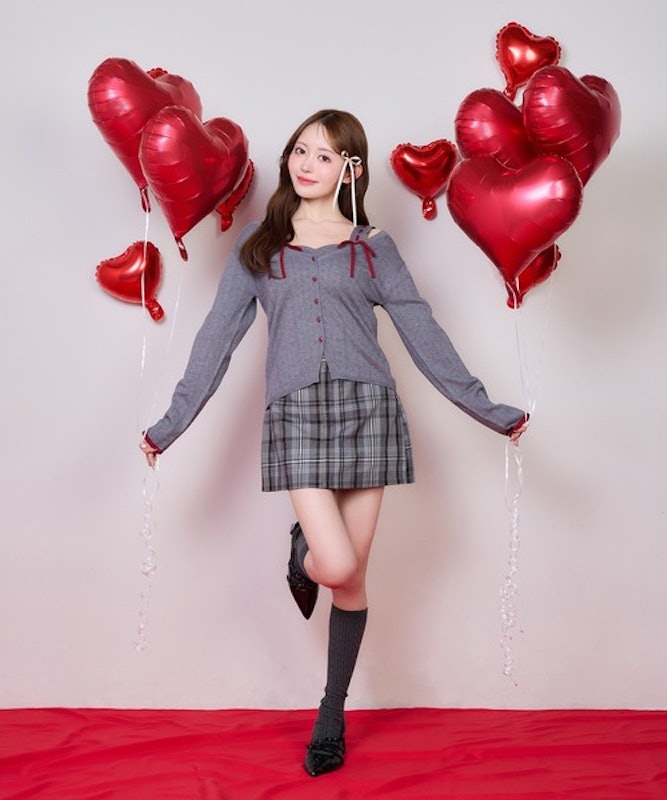 「Heart Collection」ビスチェ×カーディガンアンサンブル 2