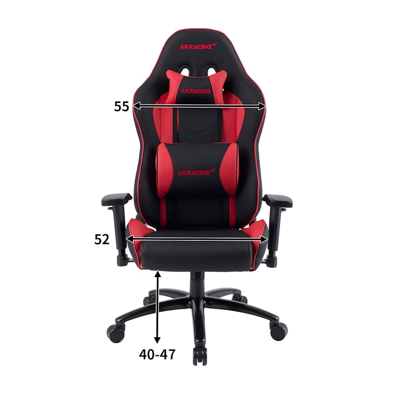 デスクチェア AKRacing Nitro V2 Red AKRacing Nitro V2 ゲーミングチェア AKR-NITRO-RED/V2を検証