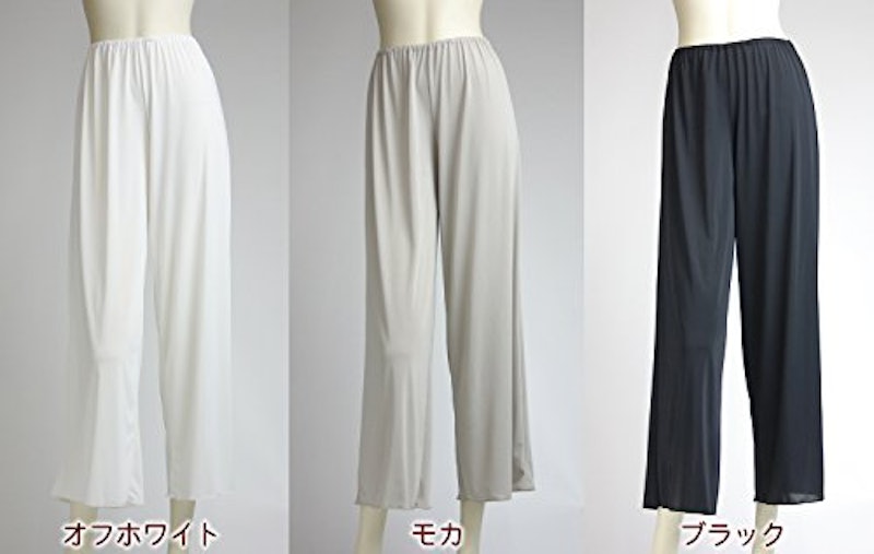 ペチコート屋 丈が選べるロングさらすべペチパンツ 4
