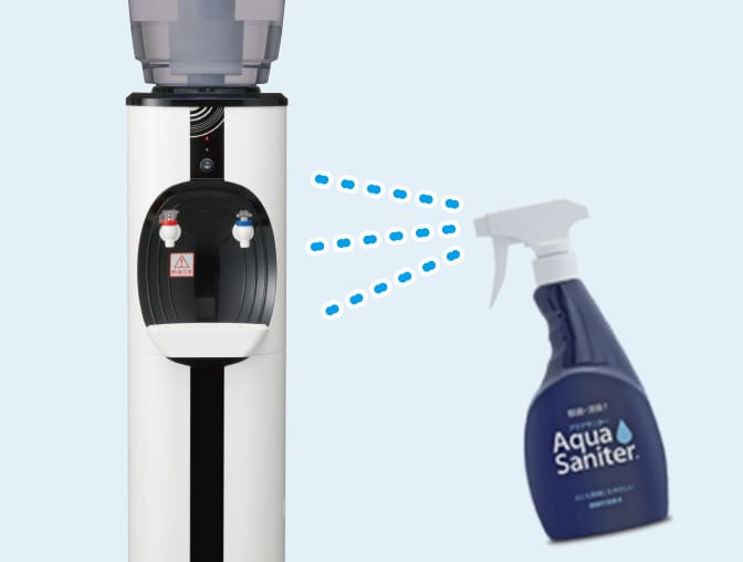 タンク式水素水サーバー Aqua Egg 6