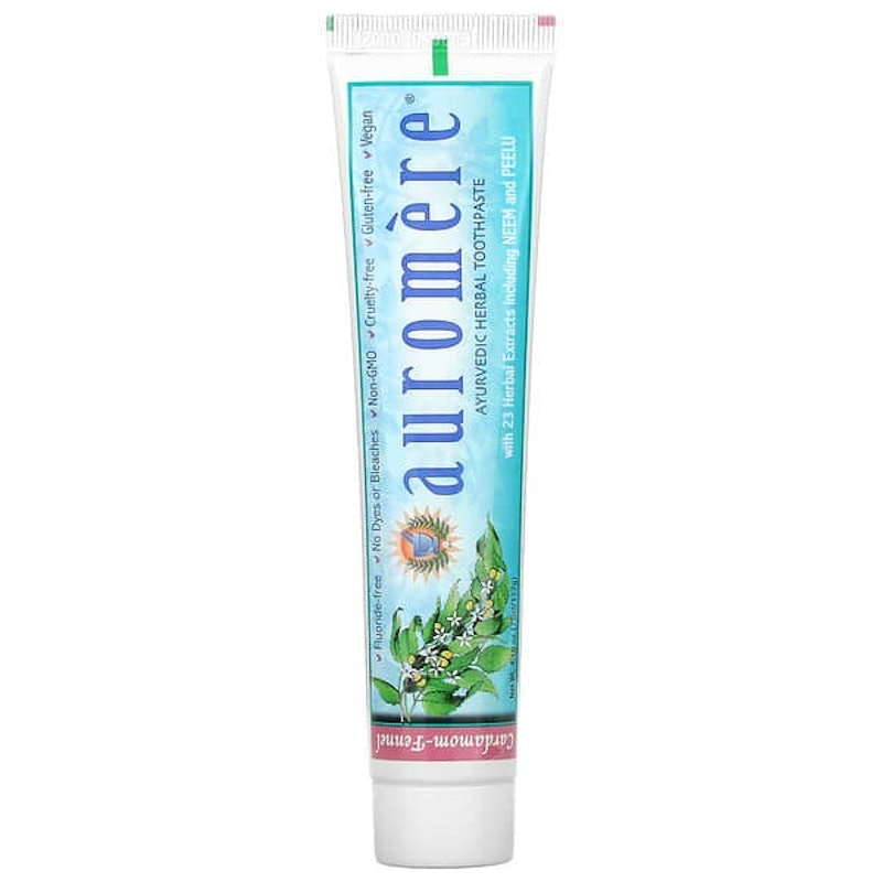 Foam-Free Cardamom-Fennel Ayurvedic Toothpaste 1