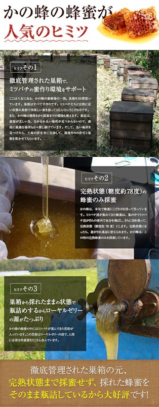 はちみつお試しセット 4