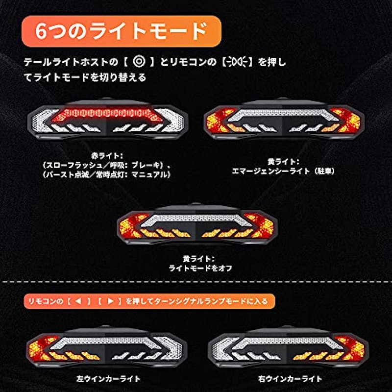サイクルライト 3