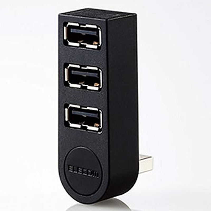 機能主義USBハブ 直挿し3ポート 1