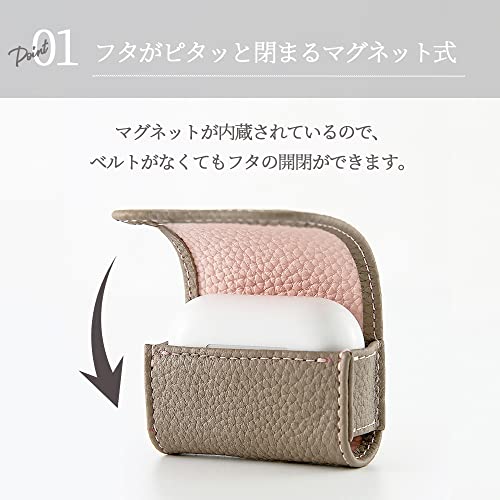 AirPodsPro用 本革ケース 3