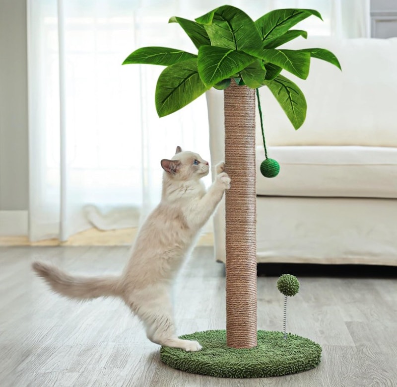 猫用爪とぎポール 1