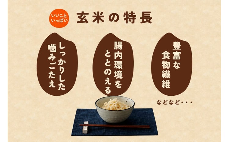 玄米 にじのきらめき 3