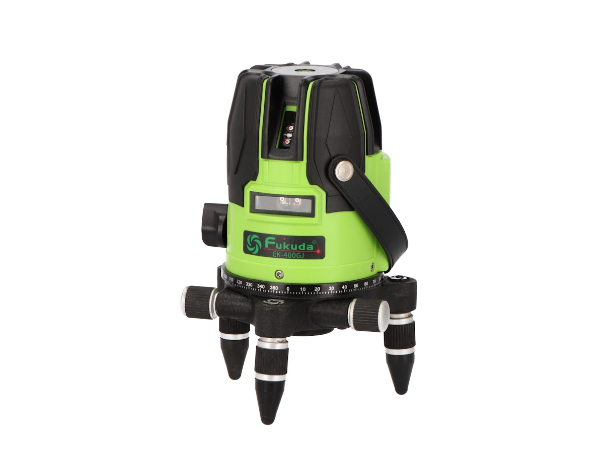 FUKUDA 5ライン グリーンレーザー墨出し器 EK-400GJを検証 FUKUDA 5ライン グリーンレーザー墨出し器 EK-400GJを検証