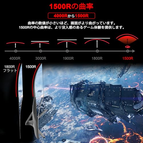 湾曲モニター MSIの湾曲モニター“Optix MAG321CURVJP”レビュー。曲面高精細
