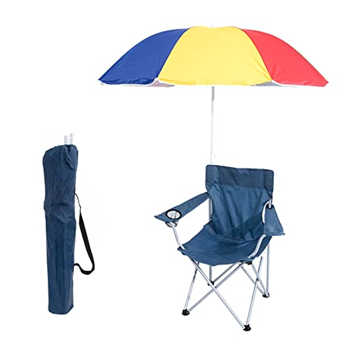 直販直送 屋外釣り用パイプ椅子折畳式リゾート用パラソル椅子1