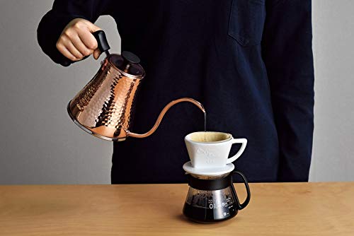 IH対応 銅製鎚目コーヒーサーバーケトル 3