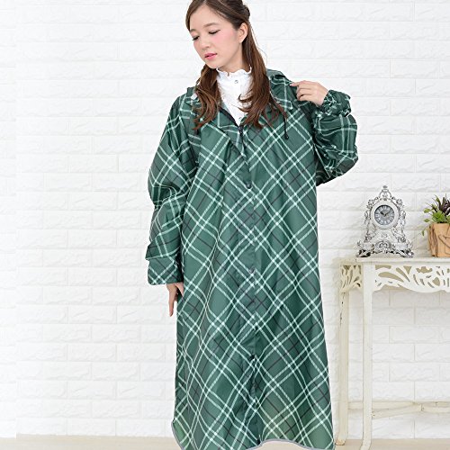 LACE LADIES 袖付き レインポンチョ 5