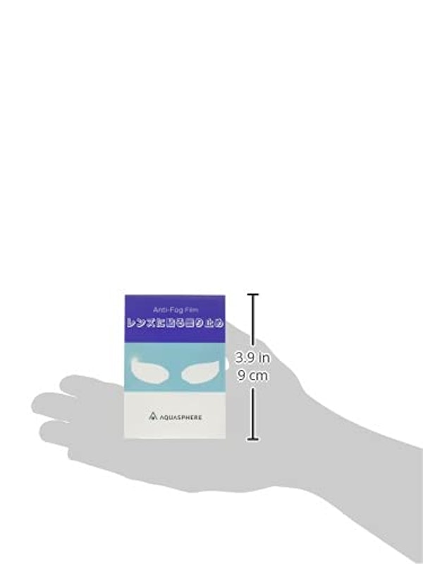 レンズに貼る曇り止め 3