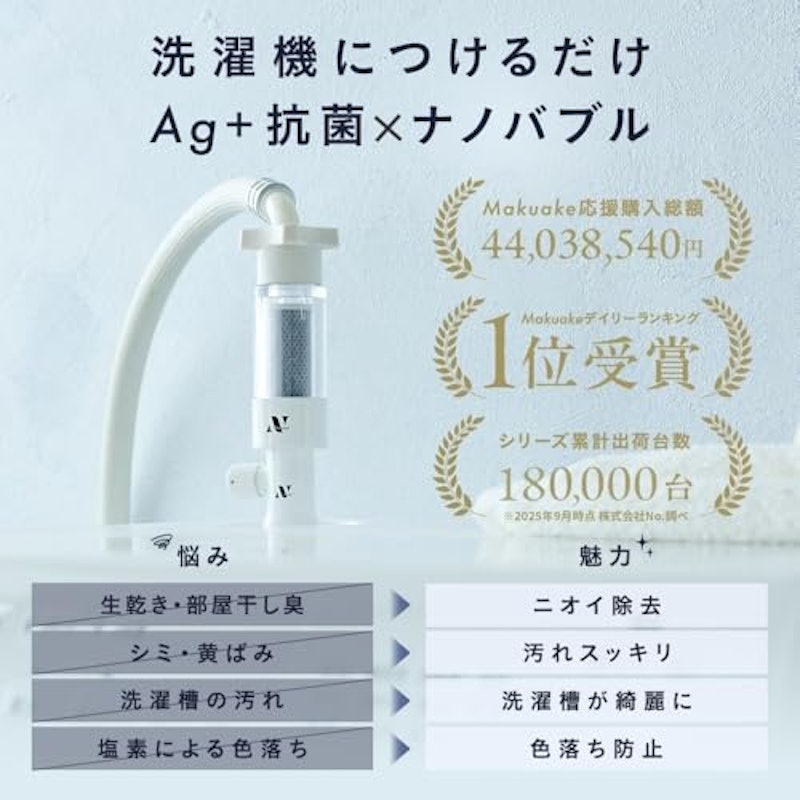 オーガニックファインバブル洗濯アダプター 1