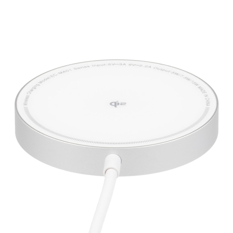 マグネットQi2規格対応ワイヤレス充電器(15W・卓上) 4