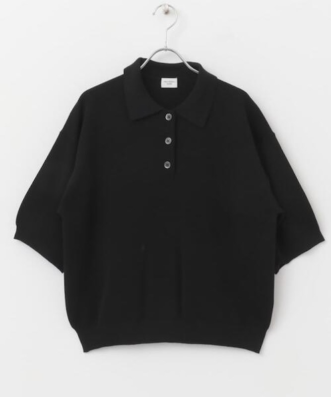 ニットポロシャツ 1