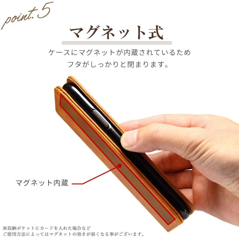 手帳型スマホケース 3