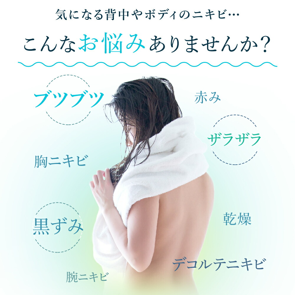 背中ニキビケアセット 2