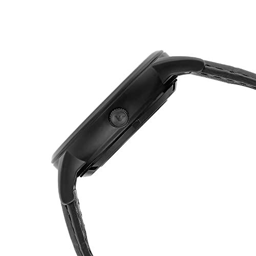 ⭐️スポーツに最適❗️メンズ腕時計 50m防水 エンポリオアルマーニ ブラック! メンズ腕時計 黒 50m防水 EMPORIO ARMANI エンポリオアルマーニ