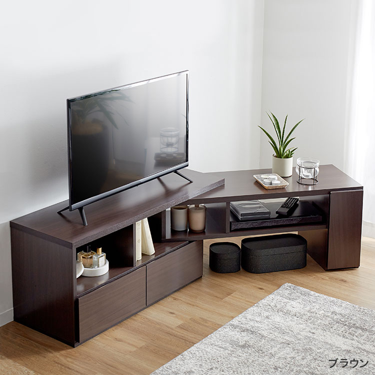 伸縮式ロータイプテレビボード 6