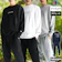 ヘインズブランズジャパン CREW NECK SWEATSHIRT LONG PANTS 1