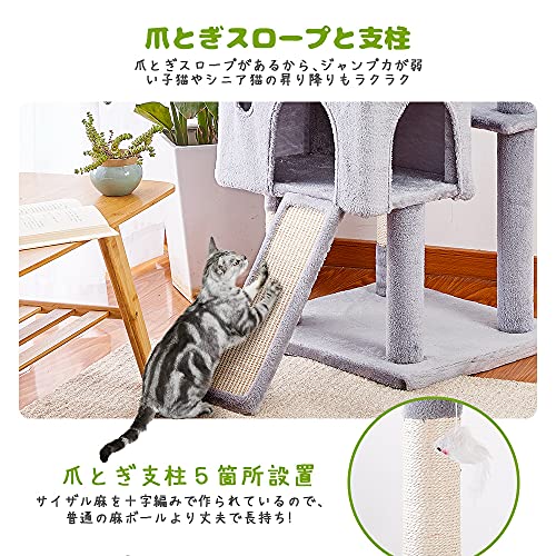大型猫向けのキャットタワーのおすすめ人気ランキング36選【2024年 