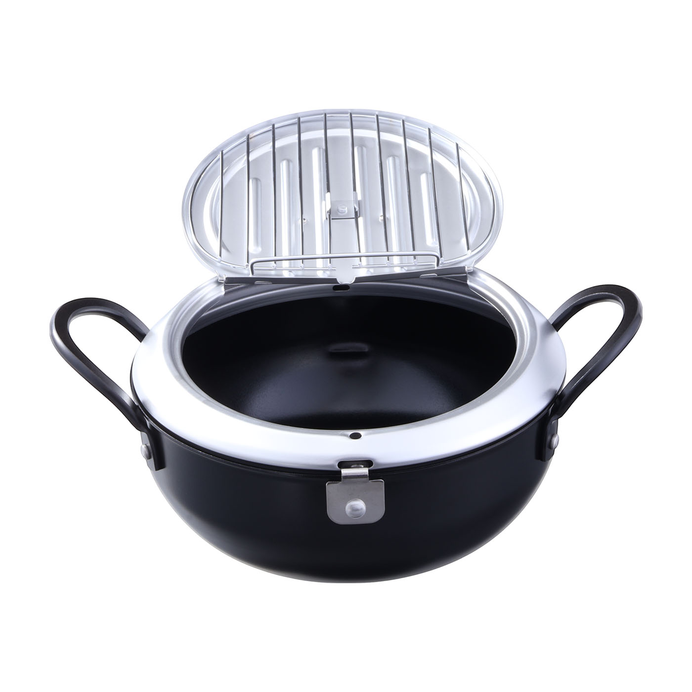 【天ぷら】砂鉄鍋 未使用ですが長期保管の為、薄いサビ、くすみあります。 久慈砂鉄鍋 すき焼き鍋 鉄鍋