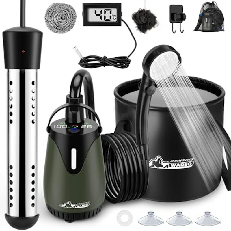 ポータブルシャワー 電気給湯器 1