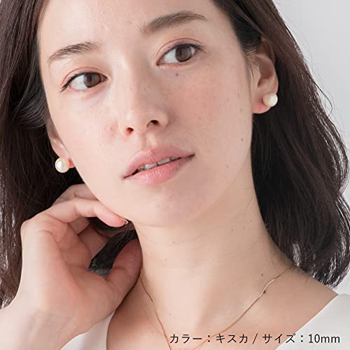 コットンパールピアス 2