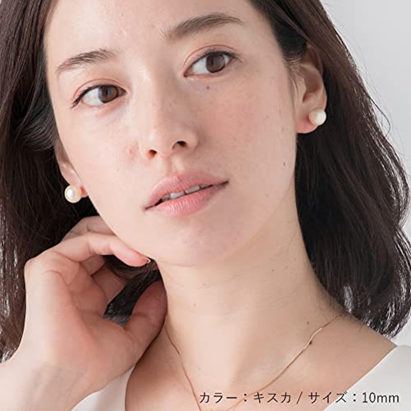 コットンパールピアス 2