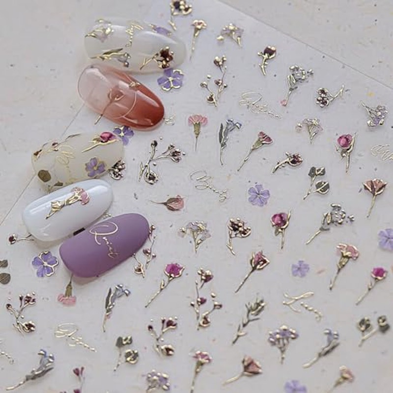 ネイルシール 花 1