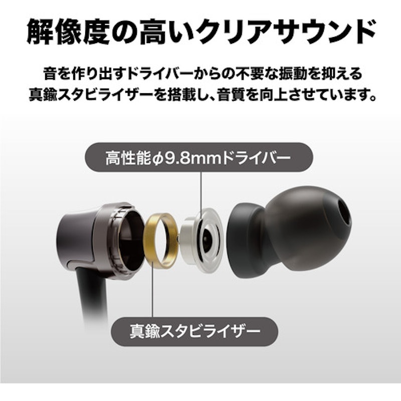 USB Type-C用イヤホン 4
