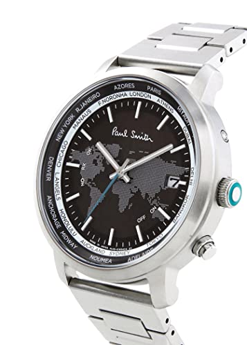 動作OK】Paul Smith シルバー ポールスミス 腕時計 スクエア 動作OK