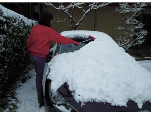軽自動車のスノーブラシ 5