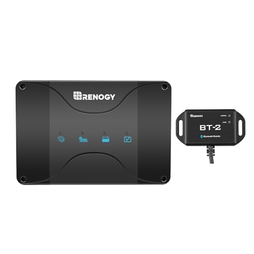 最新版 RENOGY レノジー走行充電器 G6 12V50A BT2モジュール Amazon | Renogy 12V 50A DCC MPPT 走行充電器 Lifepo4対応