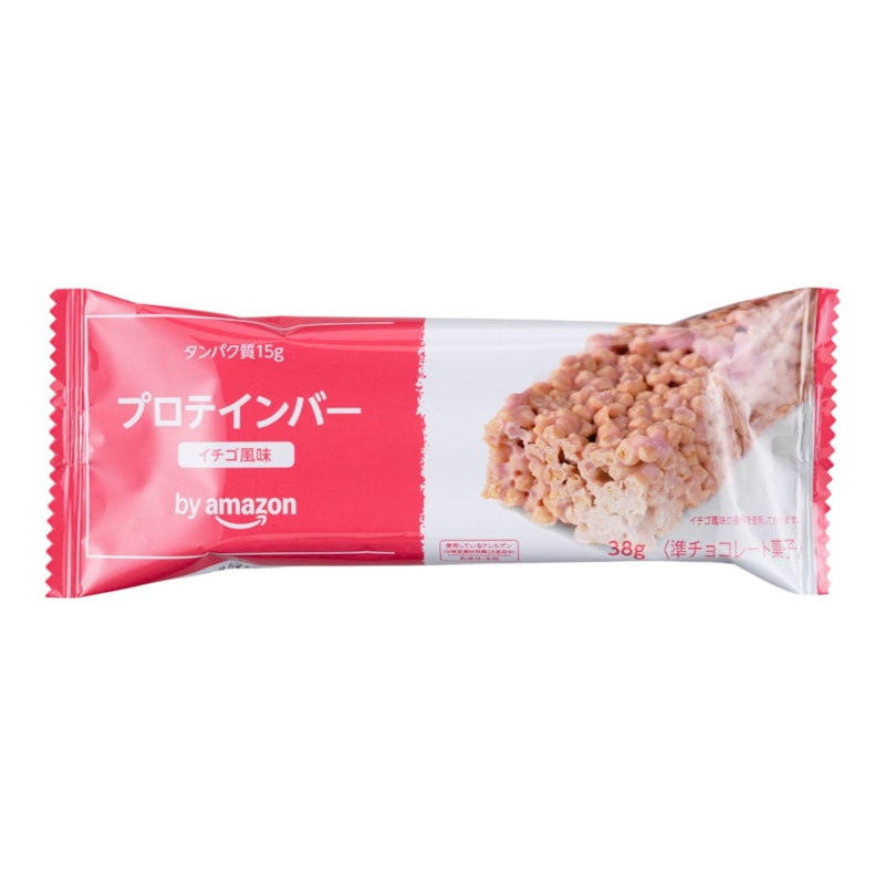 プロテインバー イチゴ風味 by Amazon 1