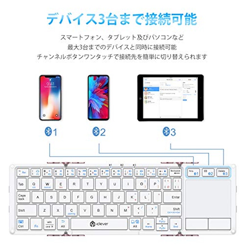 折りたたみ式キーボード 2